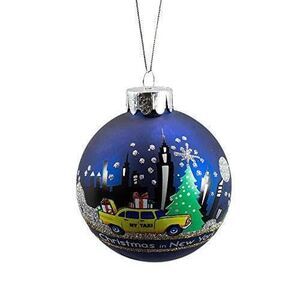 Kurt Adler New York Glass Ball Ornament